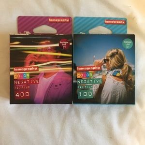 120 Lomography Film; selling the duo for 15!